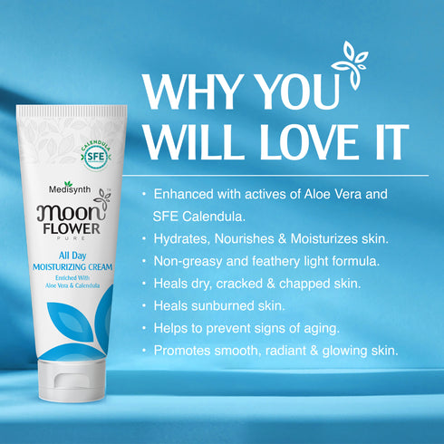 Medisynth Moonflower All-Day Moisturizing Cream 50g